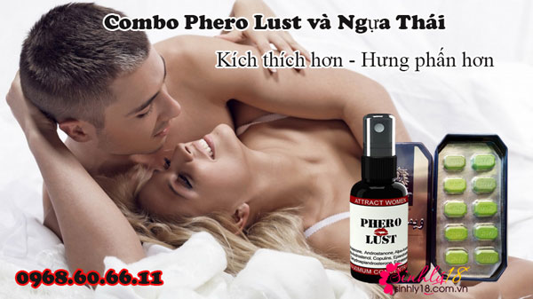 Combo Phero Lust và Ngựa Thái