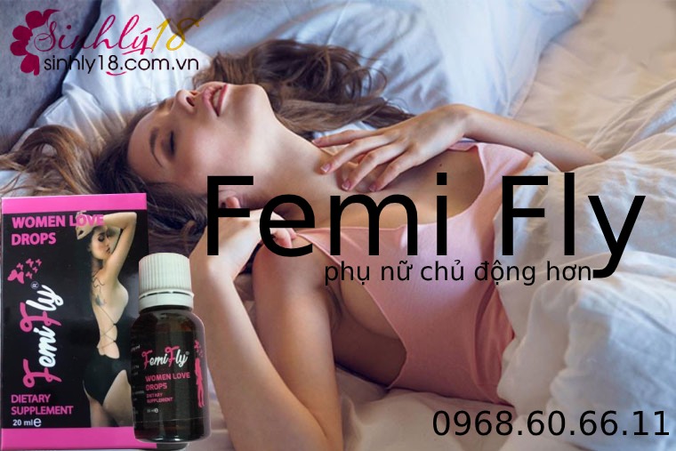 Nước uống kích thích nữ dạng nước Femi Fly lên giường cực nhanh