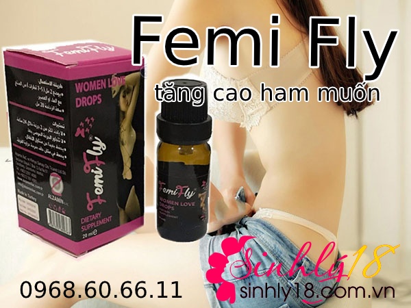 Nước uống kích thích nữ dạng nước Femi Fly lên giường cực nhanh