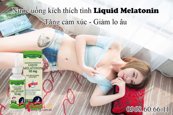 Nước uống kích thích tình dục nữ Liquid Melatonin