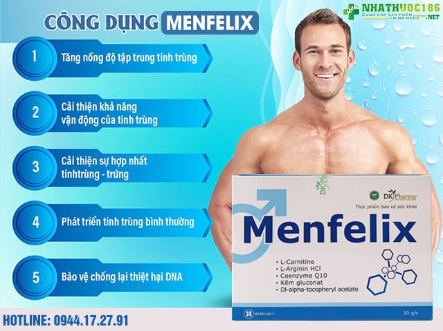 công dụng của Menfelix