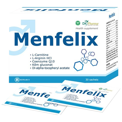 Menfelix điều trị tinh trùng dị dạng