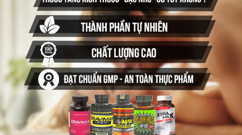 Các loại thuốc tăng kích thước cậu nhỏ