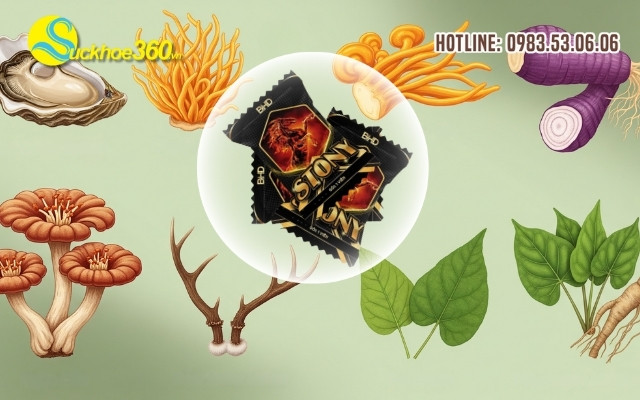 Thành phần tự nhiên của viên ngậm Stony