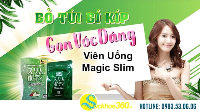 viên uống giảm cân magic-slim